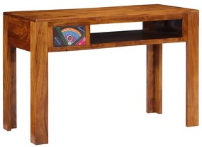 Γραφείο γραφής με συρτάρι με αποθήκευση Καφέ 110 x 50 x 73 εκ