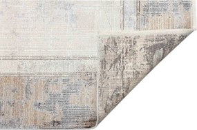 Stewehome χαλί σαλονιού από βισκόζη με πυκνό ύφασμα και μοντέρνο σχέδιο art deco 80x150x6 cm