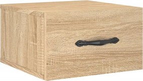 vidaXL Κομοδίνα Επιτοίχια Sonoma Δρυς 35 x 35 x 20 εκ.