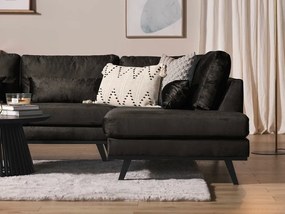 Γωνιακός Καναπές Seattle K101, Γκρι, 351x202x85cm, Πόδια: Ξύλο, Ξύλο: Πεύκο | Epipla1.gr