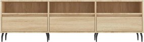 vidaXL Έπιπλο Τηλεόρασης Sonoma Δρυς 150x30x44,5 εκ. Επεξ. Ξύλο