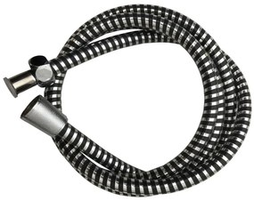 Σπιράλ Μπάνιου Hydro Douceur d'intérieur με μήκος 200cm και σύνδεσμο εξοικονόμησης νερού - Black