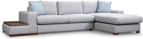 Corner Sofa Loop 15 Light Grey