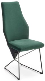 K485 chair dark green DIOMMI V-PL-K/485-KR-C.ZIELONY