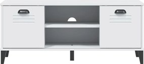 vidaXL Παπουτσοθήκη VIKEN Λευκή 106x35x45 εκ. από Επεξεργασμένο Ξύλο
