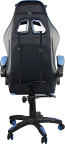BF7850 Gaming Πολυθρόνα Γραφείου Διευθυντή Pu Μαύρο - Μπλε   1τμχ