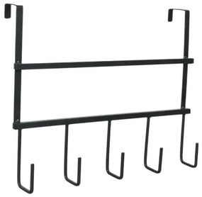 Μεταλλική κρεμάστρα πόρτας 5 θέσεων - 57908