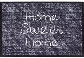 Πατάκι Εισόδου Mondial 046 Home Sweet Home 50X75cm Blue-Grey Sdim 50X75