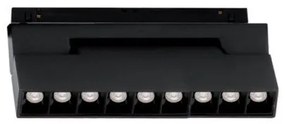 Φωτιστικό Μαγνητικής Ράγας LED 12W 3000K Μαύρο 4244405 Magnetic Viokef-4244405-Μαύρο 4244405