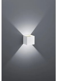 Απλίκα Φωτιστικό Τοίχου LED 4,3W Up Down Κύβος Louis Trio Lighting-223310131-Λευκό 223310131