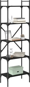 vidaXL Βιβλιοθήκη 5 επιπέδων 56 x 32 x 174 cm Επεξεργασμένο Ξύλο