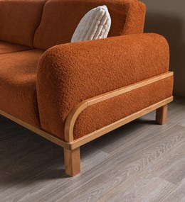 Stewehome RİO ΜΠΟΈΜΙΚΟ 3+3+1 ΣΕΤ ΚΑΝΑΠΈΔΩΝ 225x95x85 cm