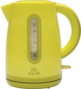 IQ EK-252 Pop Life Βραστήρας 1.7lt 2000W, Κίτρινος