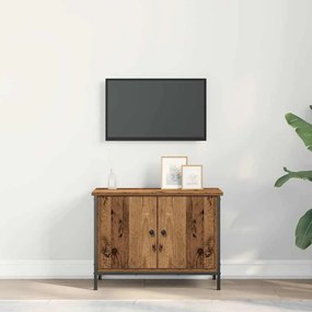 vidaXL Ντουλάπι Τηλεόρασης Παλαιό ξύλο 60 x 35 x 45 εκ.