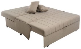 Καναπές Διθέσιος New Montana Fylliana Ανοικτό Καφέ - Σκούρο Καφέ 145x100x92 εκ. 145x100x92 εκ.