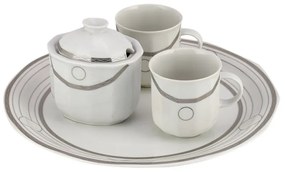 Σετ Καφέ 4τμχ Πορσελάνης WM Collection 30εκ. N234