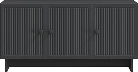 vidaXL Ντουλάπι TV 99 x 34,5 x 50 εκ. Μαύρο Επεξεργασμένο Ξύλο