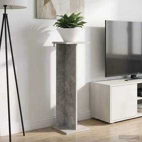 vidaXL Βάση φυτών Γκρι Σκυροδέματος 25 x 25,5 x 80,5 εκ.