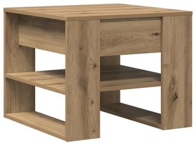 vidaXL Τραπεζάκι σαλονιού Artisan Oak 55,5x55x45cm Κατασκευασμένο ξύλο