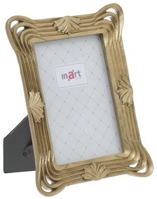 Inart Κορνίζα 20x25cm Πολυρεσίνης 24x29x1.5cm Χρυσή 3-30-634-0152
