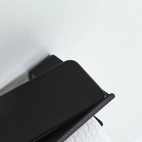 Tiger Colar Χαρτοθήκη με Ράφι Black 1314230746