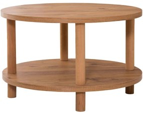 Τραπέζι Σαλονιού Roby 688DRA1301 Φ70x43,7cm Natural