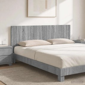 vidaXL Κεφαλάρι Τοίχου DELFT Γκρι Sonoma Επεξεργασμένο Ξύλο