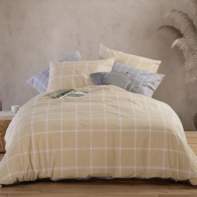 Σεντόνια Henry (Σετ 3τμχ) Yellow Nef-Nef Single 170x270cm 100% Cotton