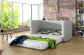 Καναπές - κρεβάτι Nora , 132x70x65cm , Καφέ - PL1735