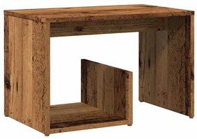 vidaXL Side Table Παλιό ξύλο 59x36x38 cm Κατασκευασμένο ξύλο