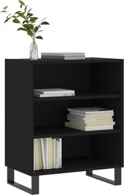 vidaXL Ραφιέρα Μαύρη 57 x 35 x 70 εκ. από Επεξεργασμένο Ξύλο