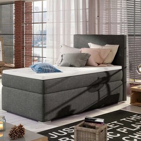 Κρεβάτι Rico-Gkri Skouro-Deksia