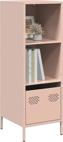 vidaXL Ντουλάπι Ροζ 35x39x103,5 εκ. από Χάλυβα