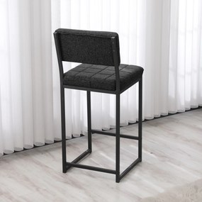 Bar Stool Retro - Anthracite Anthracite