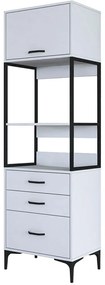 Ραφιέρα Δαπέδου 893RAN4952 60x40x198,6cm White
