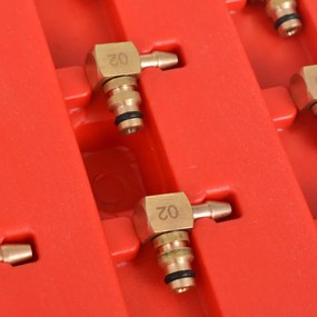vidaXL Σετ Μετρητή Ροής &amp; Προσαρμογέα Diesel 8 Κύλινδροι Common Rail