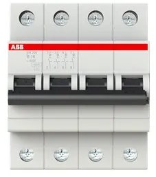 Αυτόματη Ασφάλεια SH204-B10 Γκρι 10Α Καμπύλη Β 6kA SH200 73448 ABB 73448