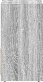 vidaXL Ντουλάπι Μπάνιου Γκρι Sonoma 60x33x60 εκ. Επεξεργασμένο Ξύλο
