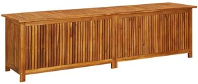 vidaXL Μπαούλο Αποθήκευσης Κήπου 200x50x58 εκ. από Μασίφ Ξύλο Ακακίας