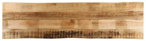 vidaXL Επιφάνεια Τραπεζιού 160x40x3,8 εκ. Live Edge Μασίφ Ξύλο Μάνγκο