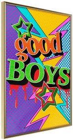 Αφίσα - Good Boys - 40x60 - Χρυσό - Χωρίς πασπαρτού