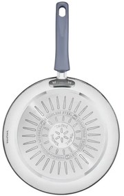 Tefal G7314055 DAILY COOK Ψησταριά-γκριλ, 26 cm, Θερμοδοχείο & Σήμα, Επαγωγή, Sterling Silver