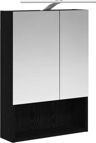 vidaXL Σετ Επίπλων Μπάνιου 5 pcs Μαύρη Δρυς