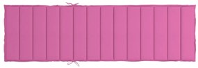 Μαξιλάρι Ξαπλώστρας Ροζ από Ύφασμα Oxford - Ροζ