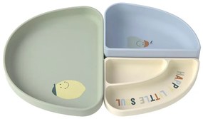 Laessig Πιάτα σιλικόνης 3τεμ. Happy Fruits Lemon