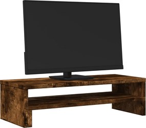 vidaXL Βάση Οθόνης Καπνιστή Δρυς 54x22x15 εκ. από Επεξεργασμένο Ξύλο
