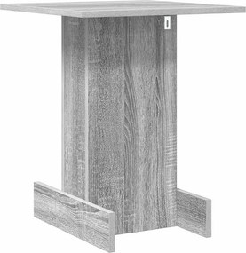 vidaXL End Table Γκρίζο Σονομα 44,5 x 45 x 55 εκ Επεξεργασμένο Ξύλο