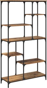 vidaXL Ράφι Βιβλίων 5 επιπέδων 99 x 35,5 x 176 cm Επεξεργασμένο Ξύλο