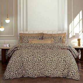 Παπλωματοθήκη 2218 (Σετ 3τμχ) Black-Beige-Ochre Greenwich Polo Club Υπέρδιπλo 220x240cm Βαμβάκι-Πολυέστερ