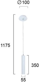Φωτιστικό Viokef Lesante-Λευκό
